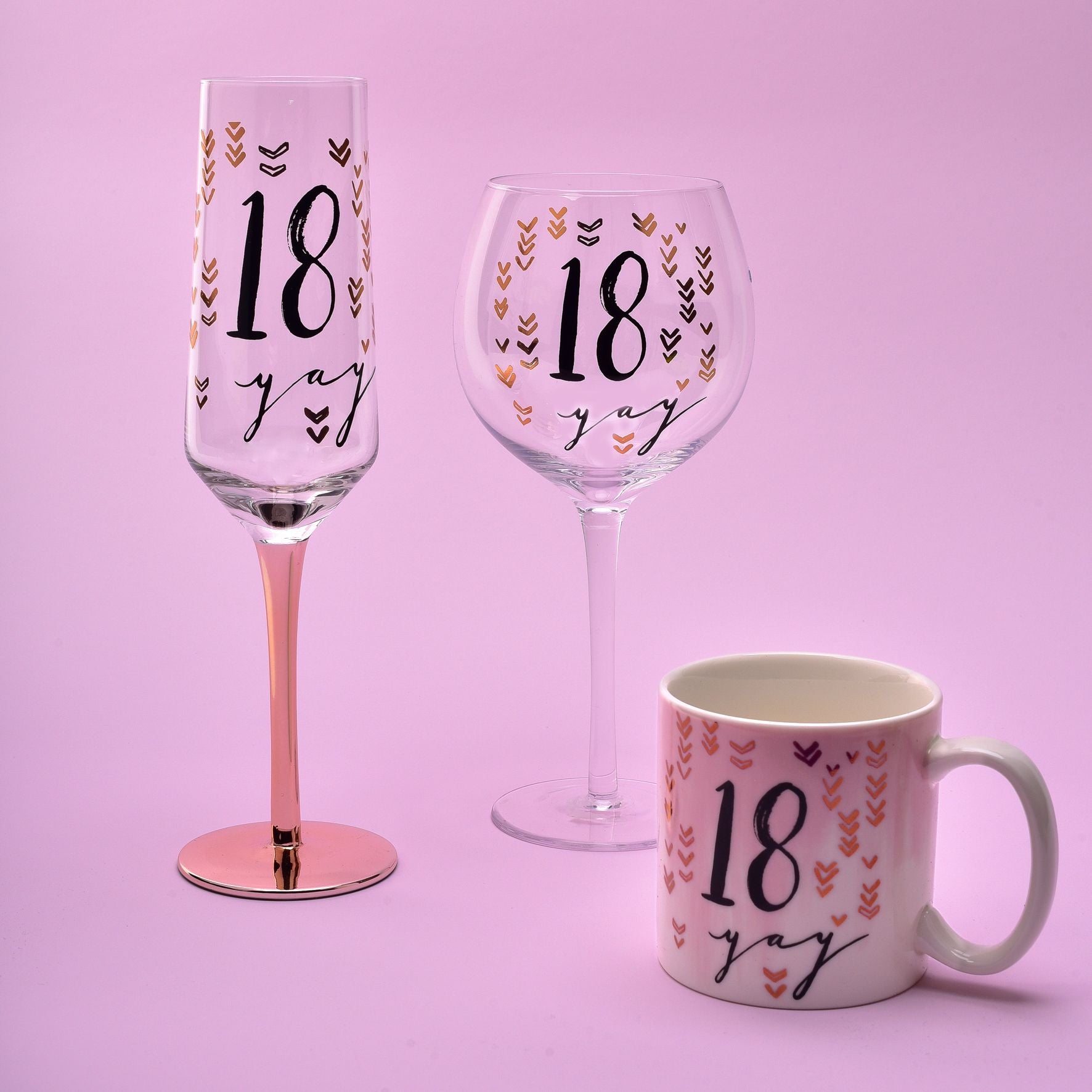 Luxe Birthday Gin Glass - 18