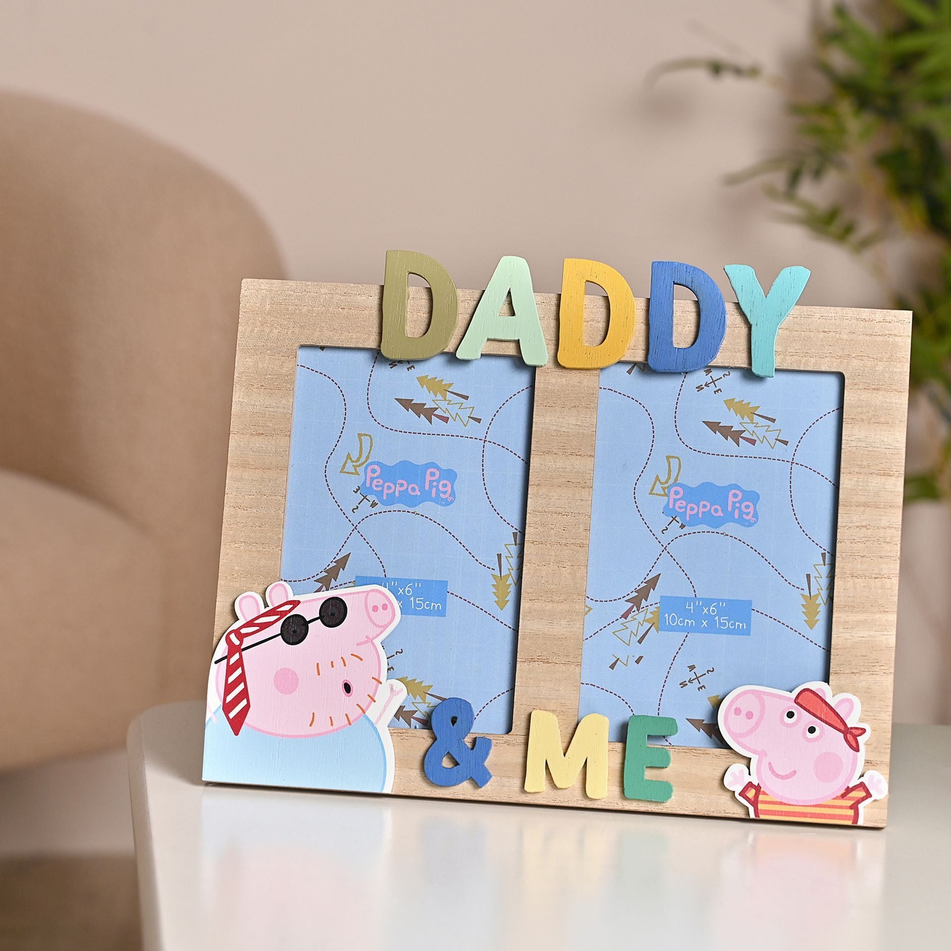 Peppa Pig Daddy & Me Photo Frame