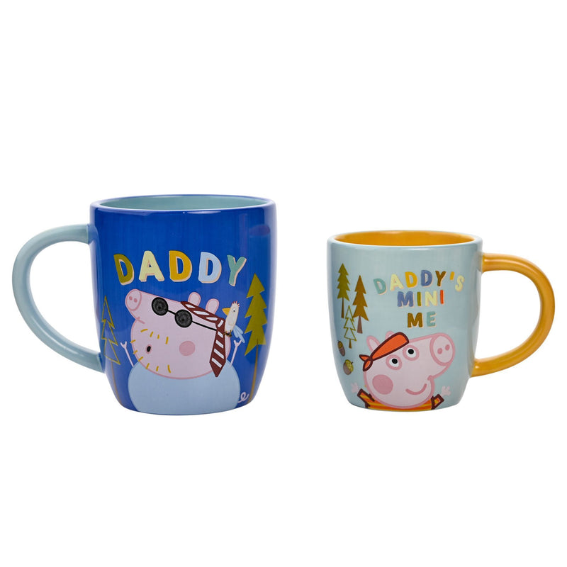 Peppa Pig Daddy & Me Mug Set