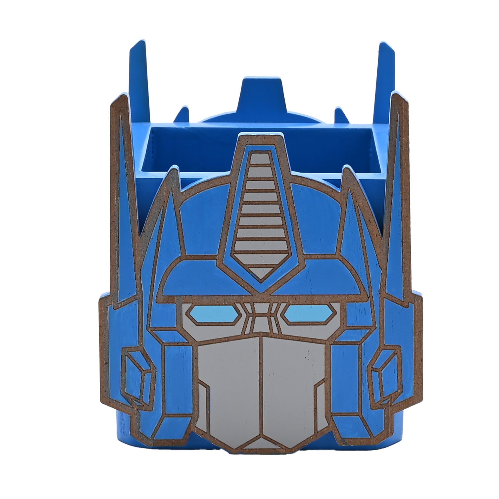 Transformers Optimus Prime Wooden Desk Tidy