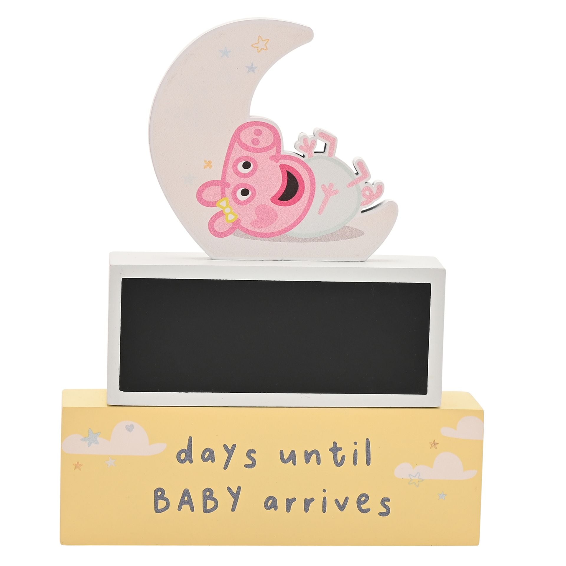 Peppa Pig New Baby Countdown Plaque