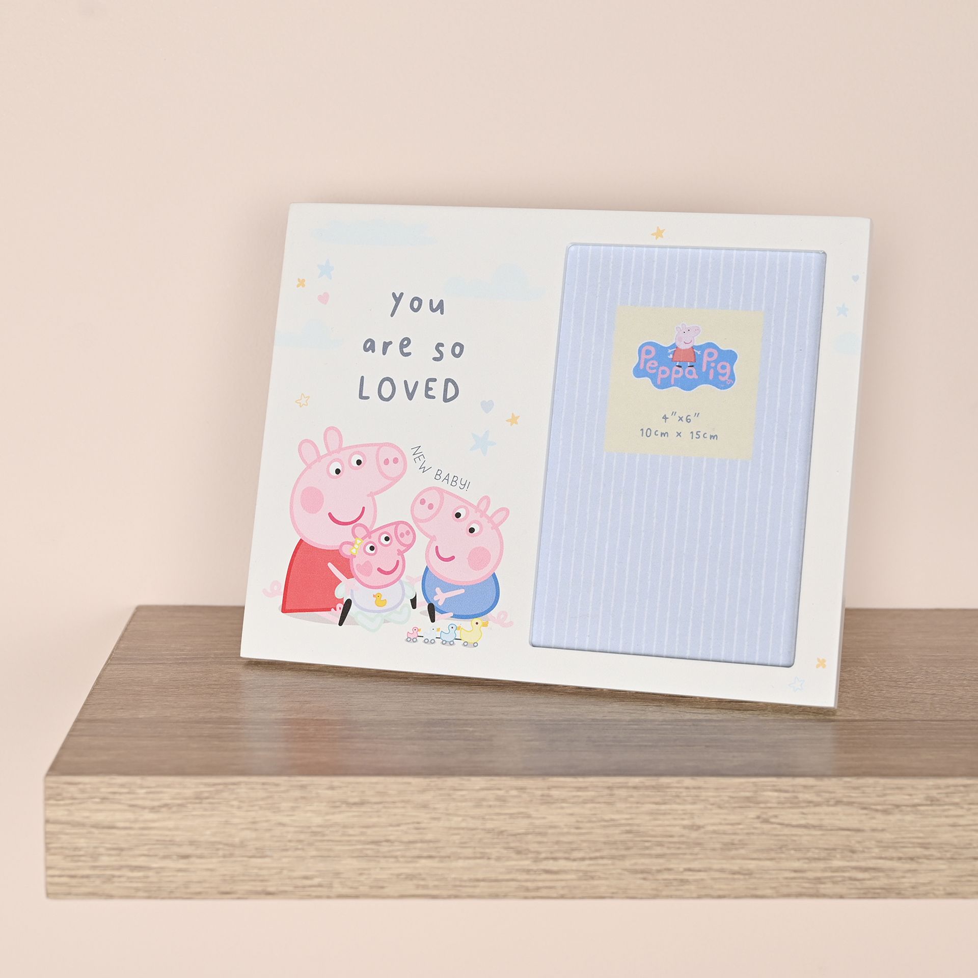 Peppa Pig New Baby Photo Frame