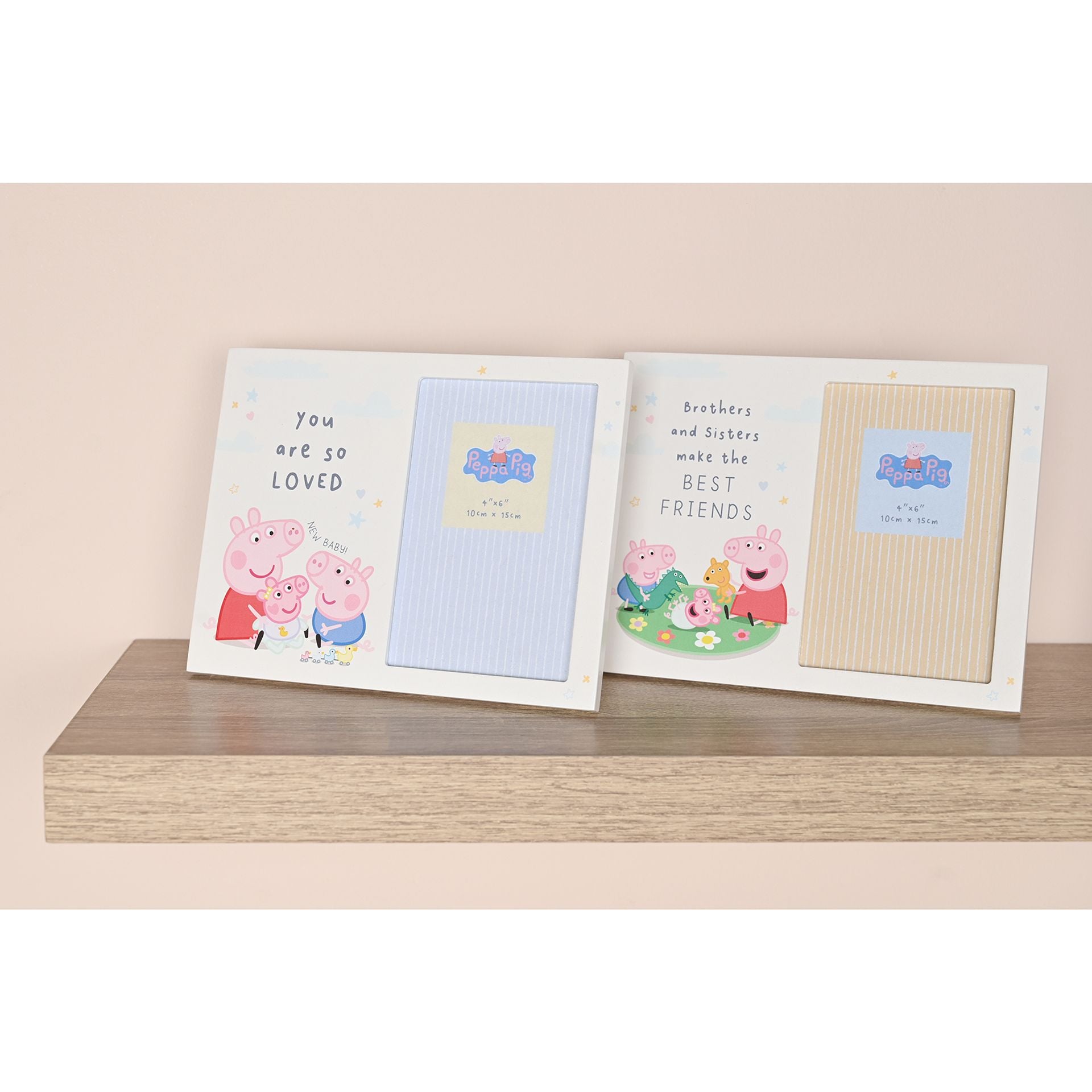 Peppa Pig New Baby Photo Frame