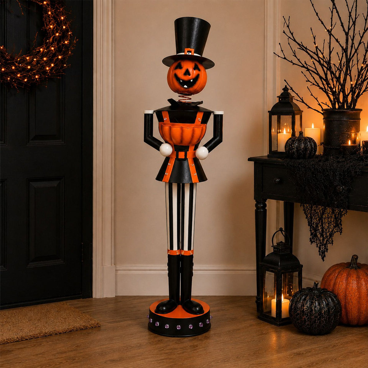 Metal Nutcracker Soldier Décor 120 x 38cm