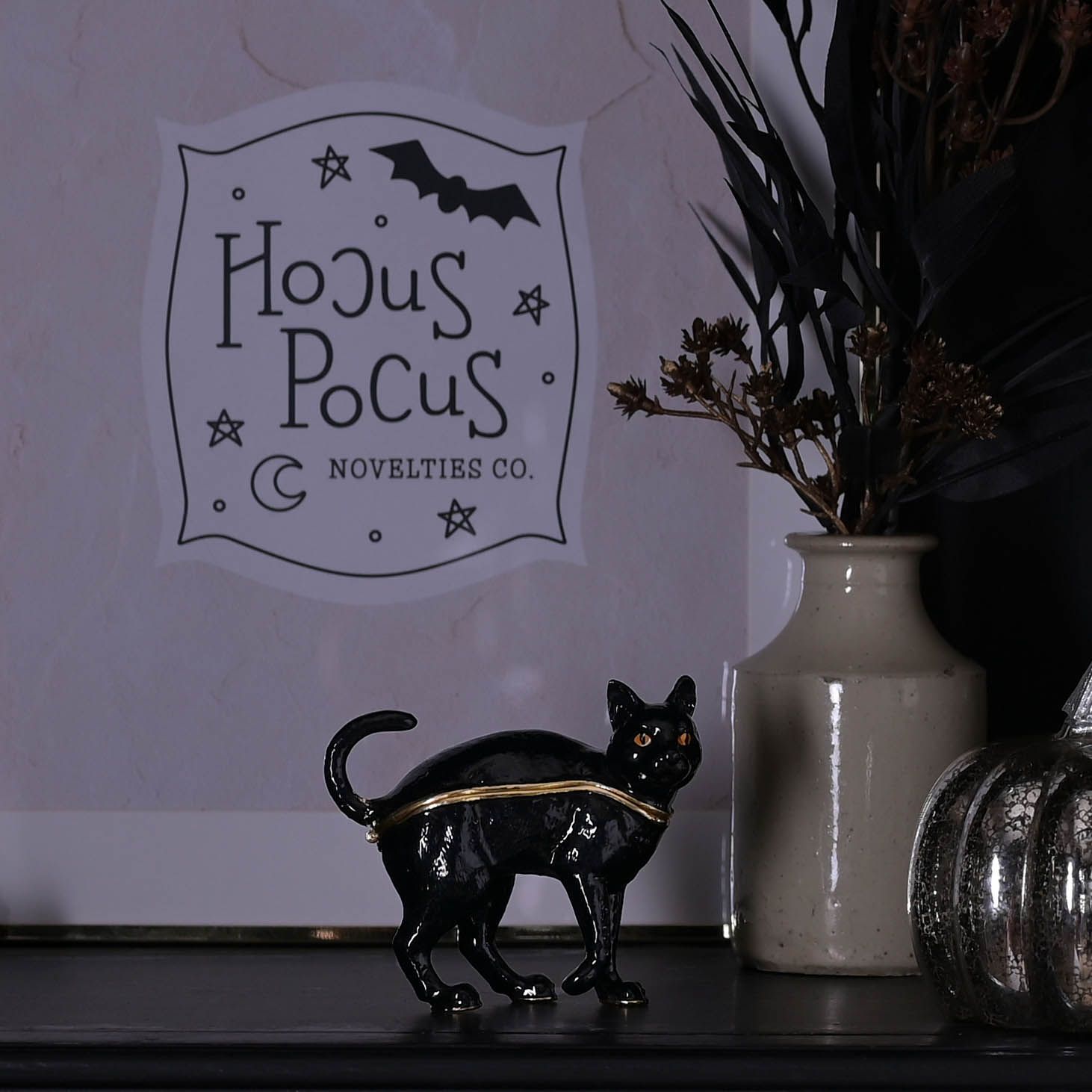 Treasured Trinkets - Black Cat