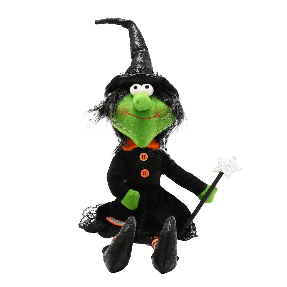 Hocus Pocus Sitting Witch - Small