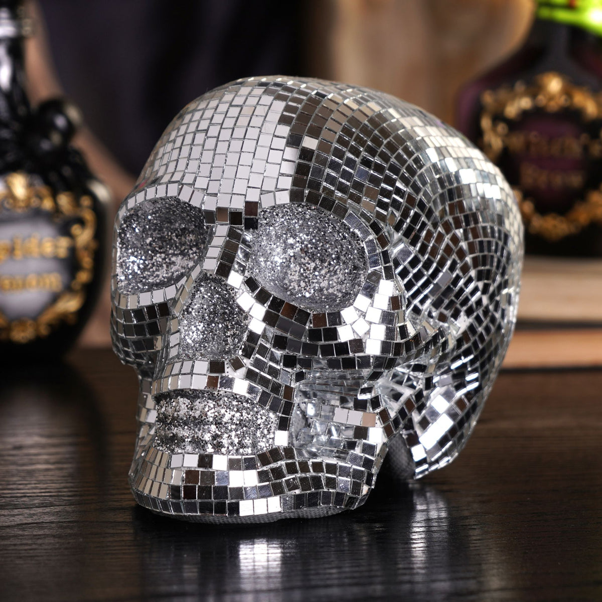 Disco Skull Ornament