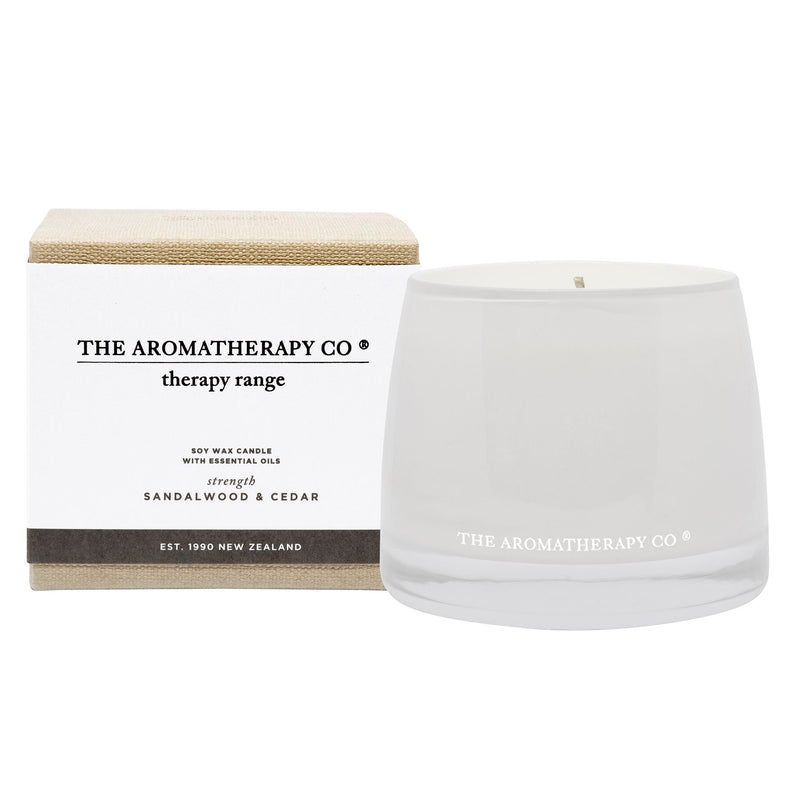 260g Strength Therapy Candle Sandalwood & Cedar