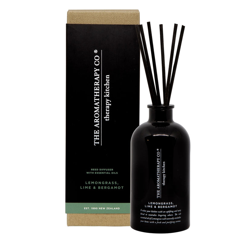 250ml Therapy Kitchen Diffuser - Lemongrass, Lime & Bergamot