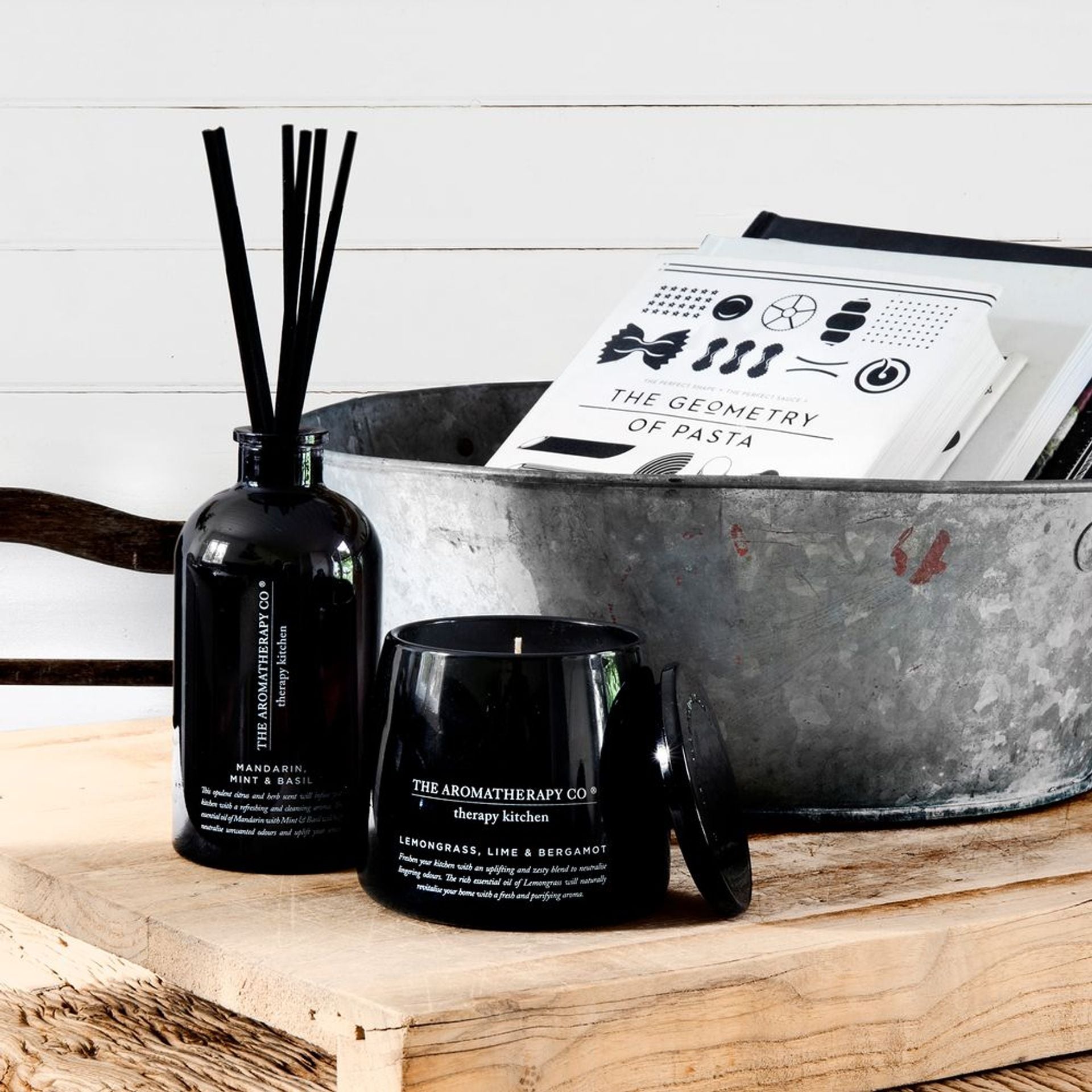250ml Therapy Kitchen Diffuser - Lemongrass, Lime & Bergamot