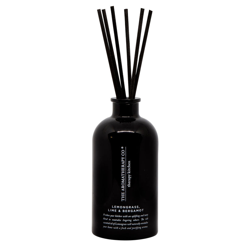 250ml Therapy Kitchen Diffuser - Lemongrass, Lime & Bergamot