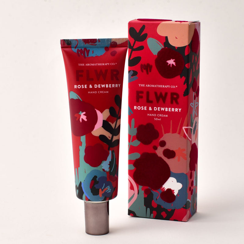 FLWR 50ml Hand Cream - Rose & Dewberry