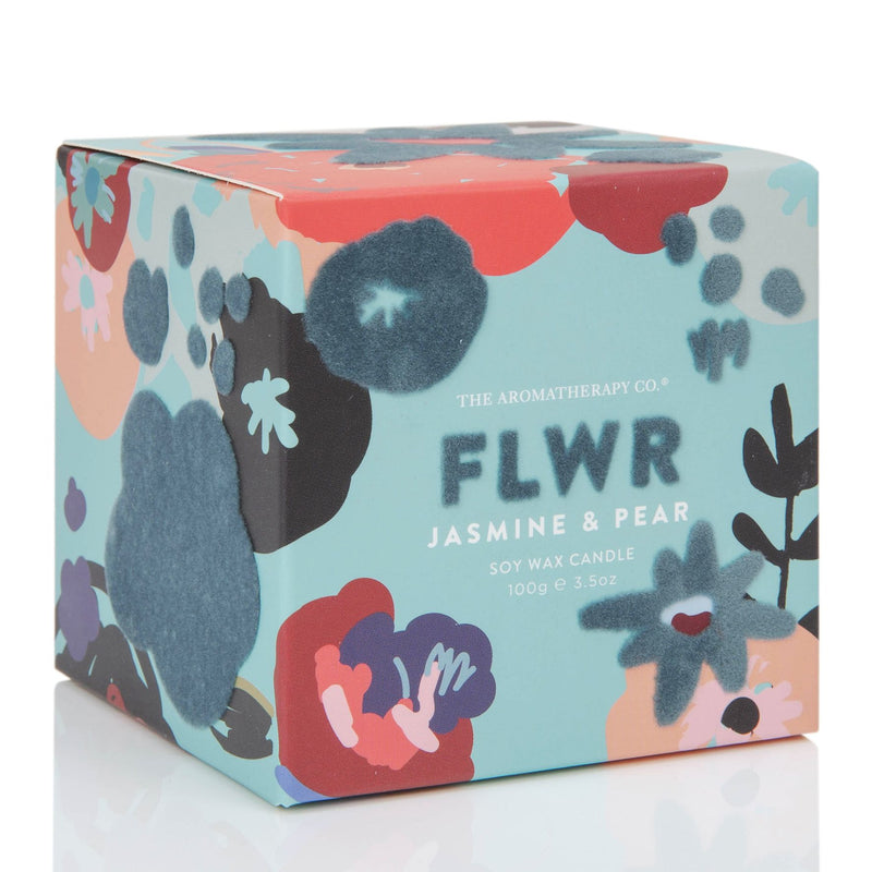 100g FLWR Candle Jasmine and Pear