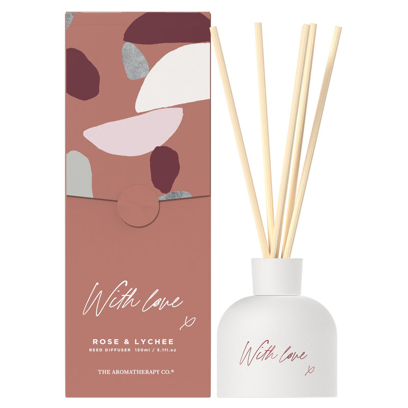 With Love 150ml Reed Diffuser - Rose and Lychee