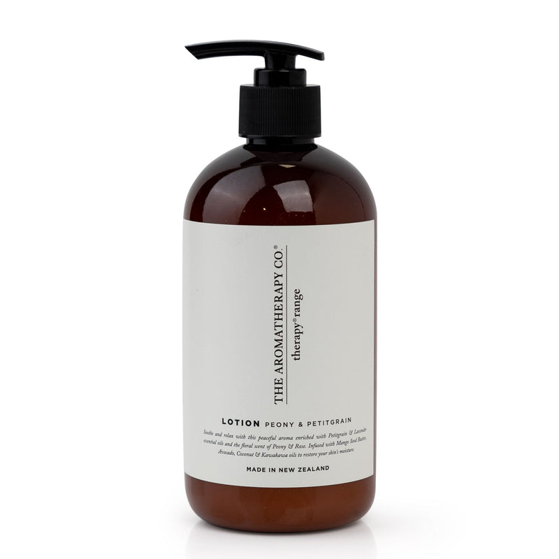 Therapy Lotion 500ml Soothe Peony & Petitgrain
