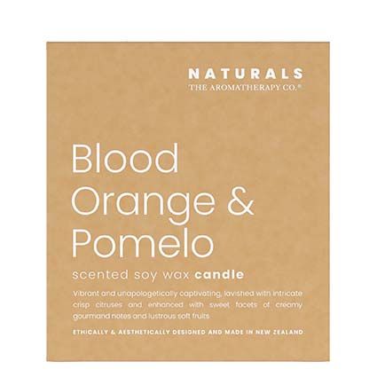 Naturals 400g Candle - Blood Orange & Pomelo