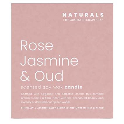 Naturals 400g Candle - Rose Jasmine & Oud