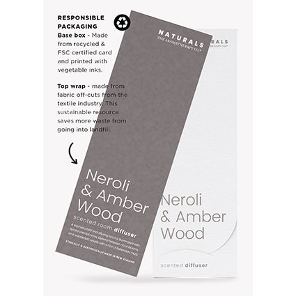 Naturals 120ml Diffuser - Neroli & Amber Wood