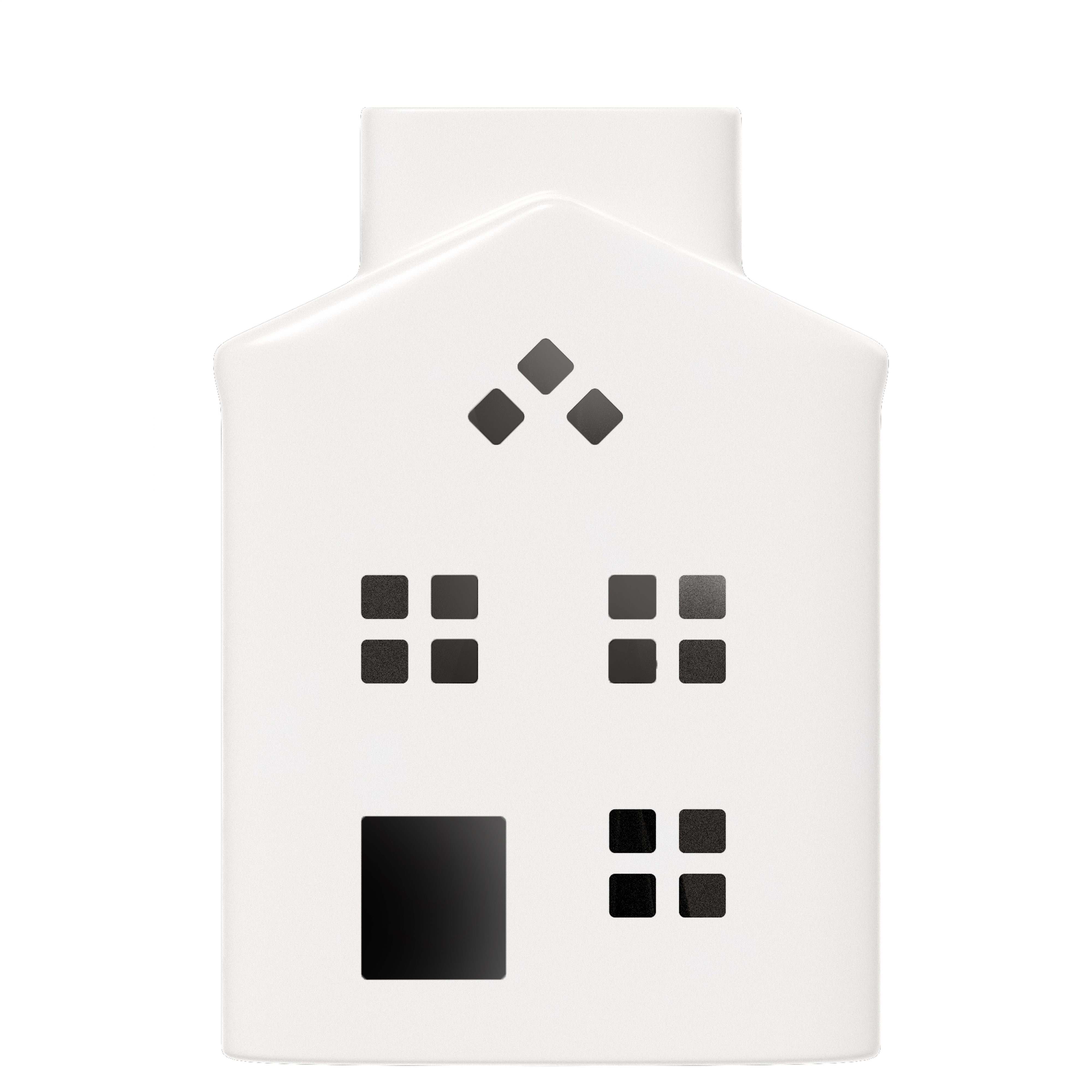 Ceramic Ginger Bread House Aroma Stick Holder