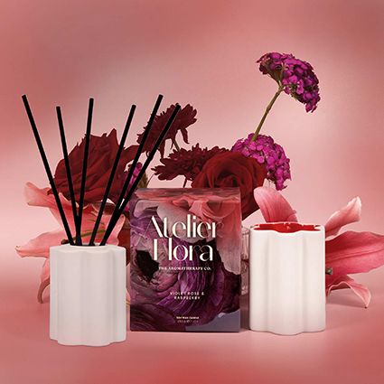 Atelier Flora 200g Candle - Violet Rose & Raspberry