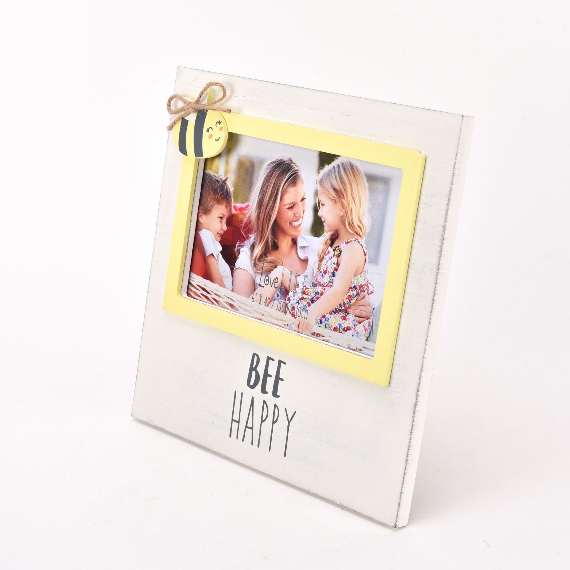 Love Life 6" x 4" Frame - Bee Happy