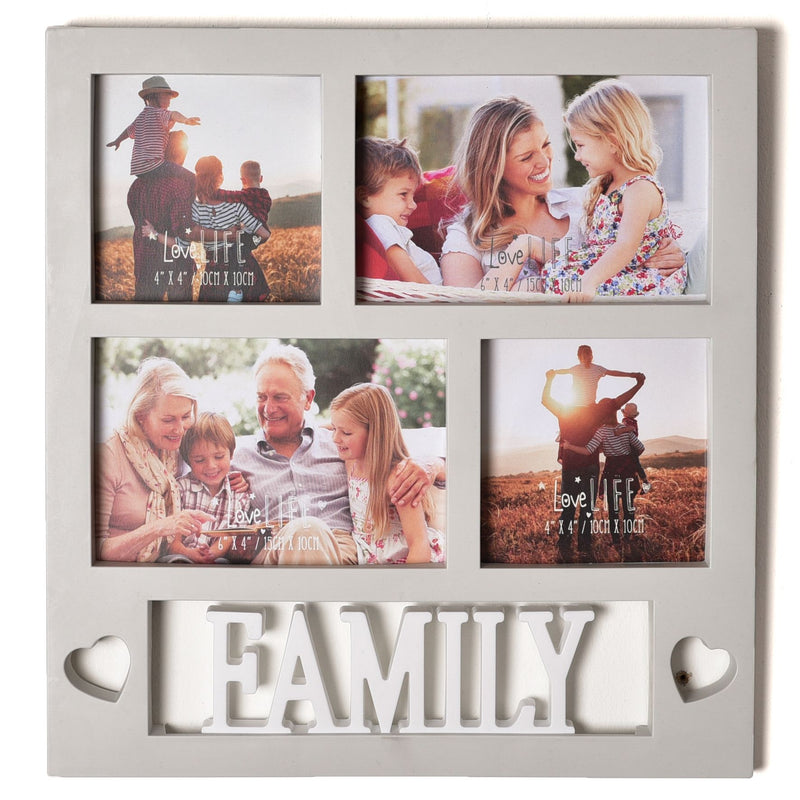 Love Life Collage Frame - Family 30cm *(24/12)*