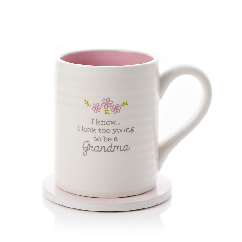 Love Life Mug & Coaster Set - Grandma