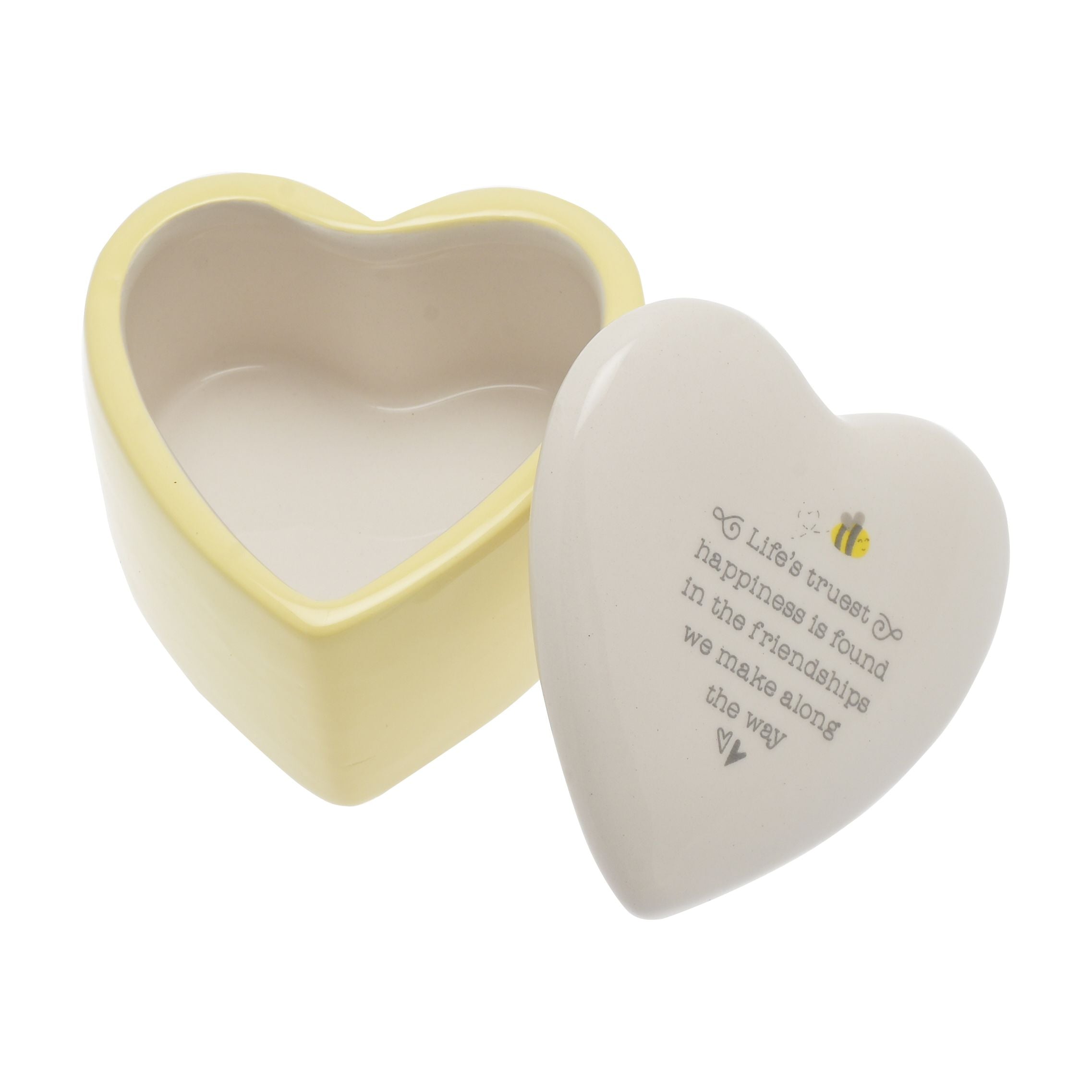 Love Life Heart Trinket Box - Friendships