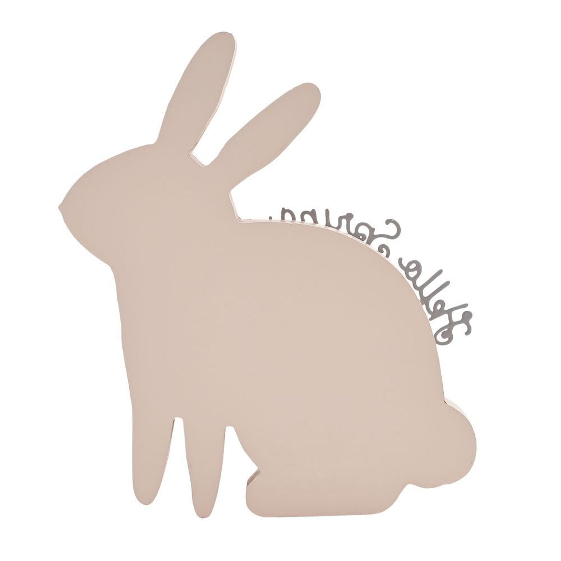 Love Life Rabbit Plaque - Hello Sunshine