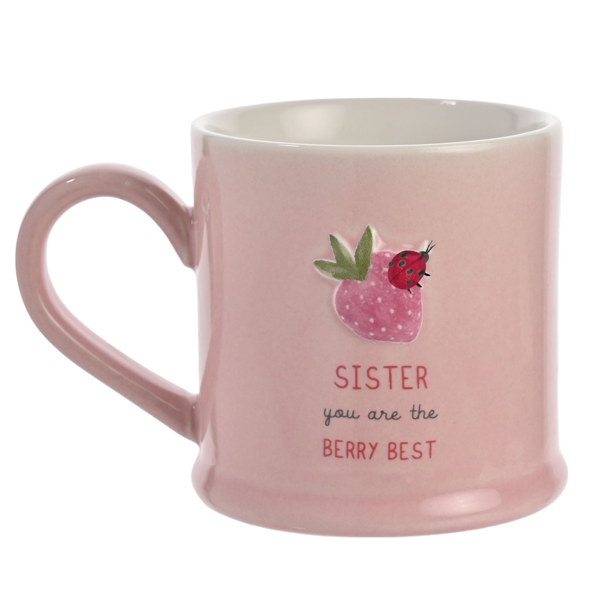 Love Life Embossed Mug - Sister