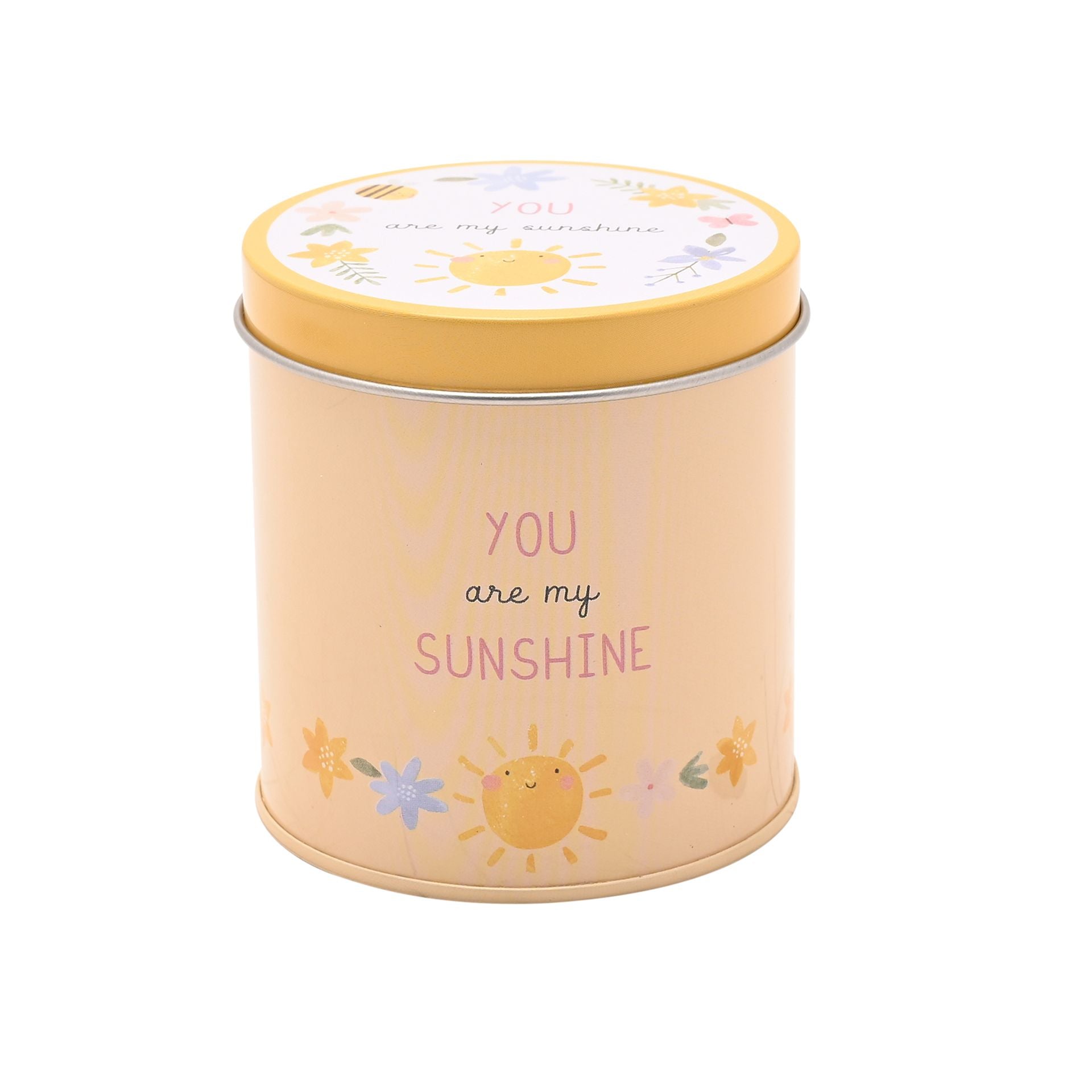 Love Life Tin Candle 8cm x 7.5cm - You Are My Sunshine