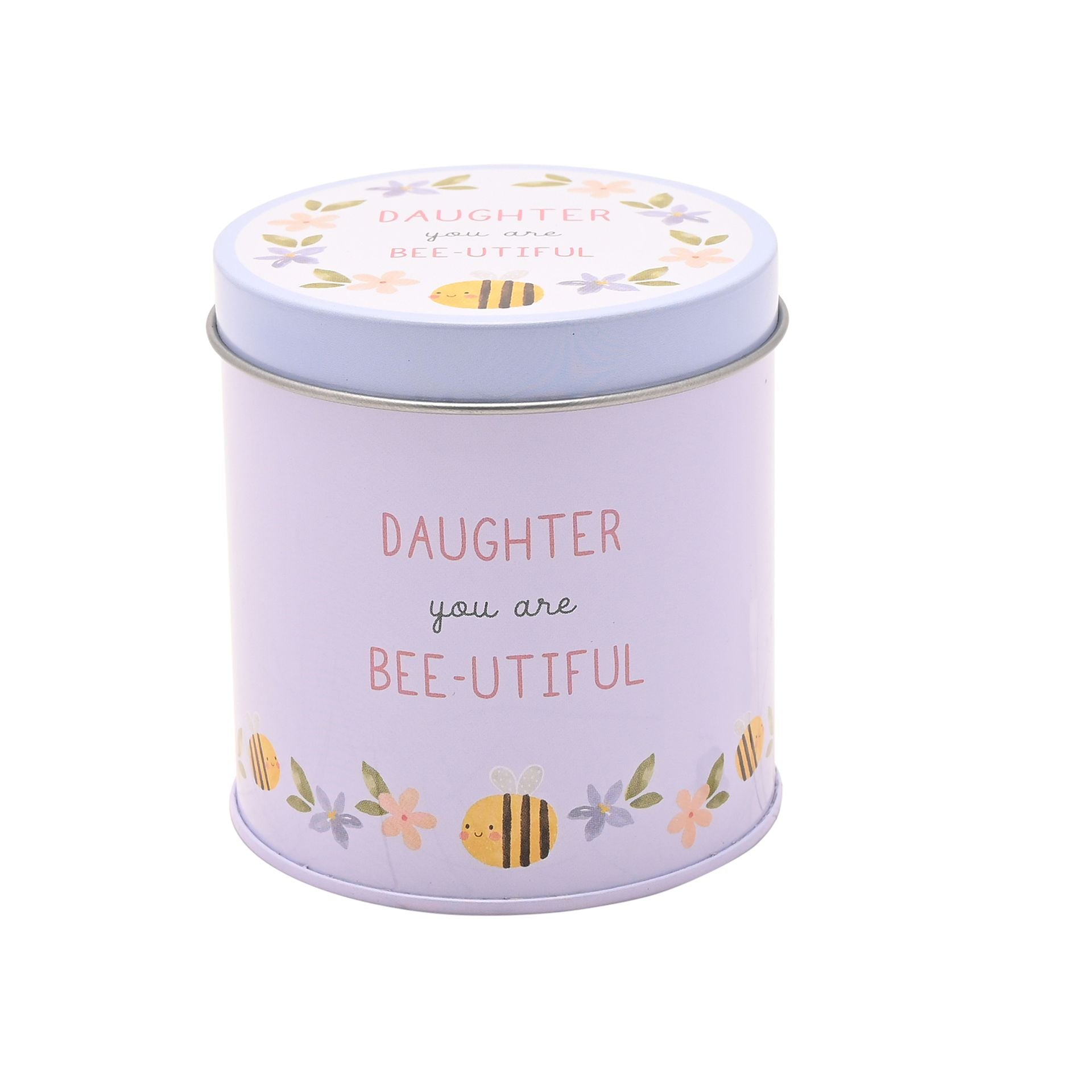 Love Life Tin Candle 8cm x 7.5cm - Daughter