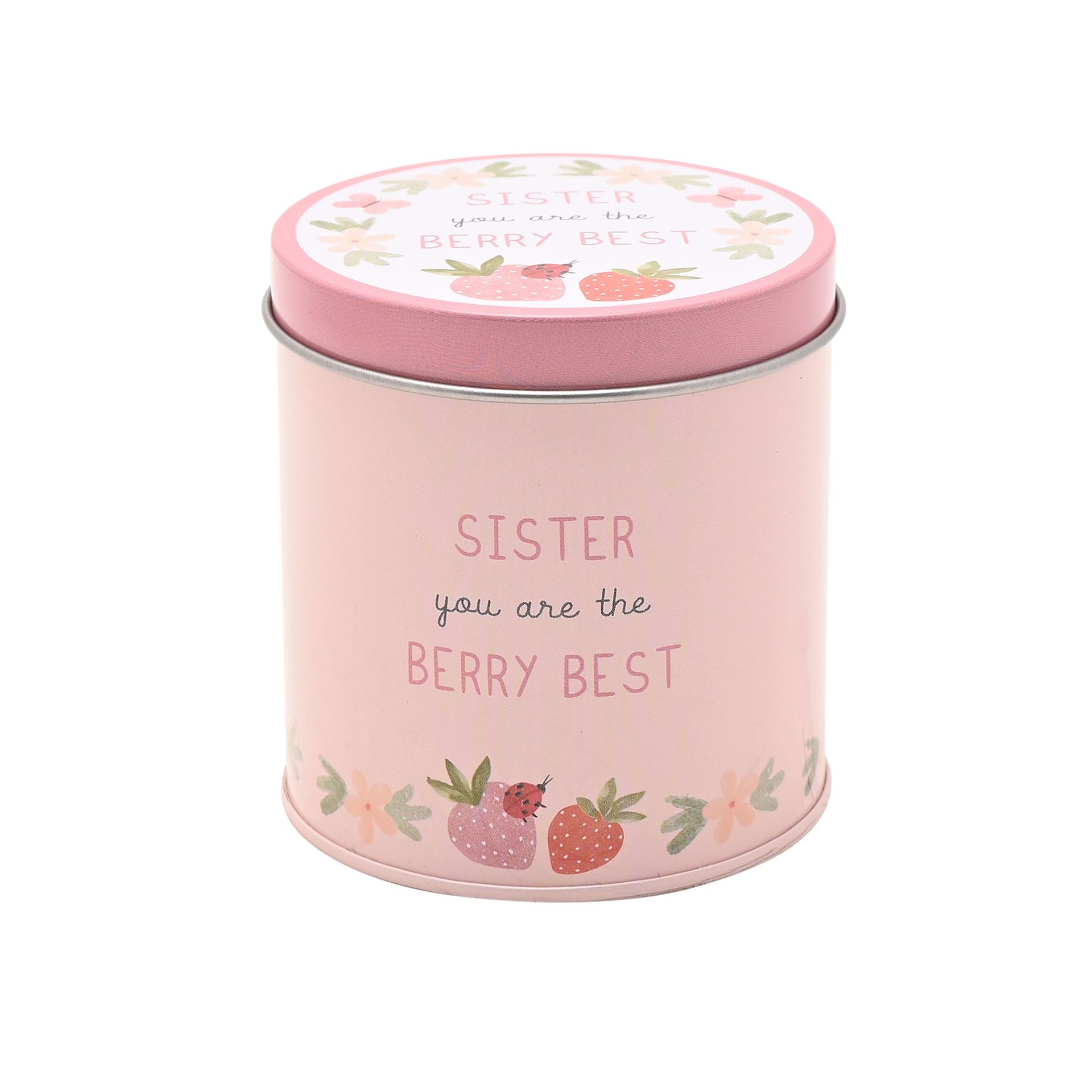 Love Life Tin Candle 8cm x 7.5cm - Sister