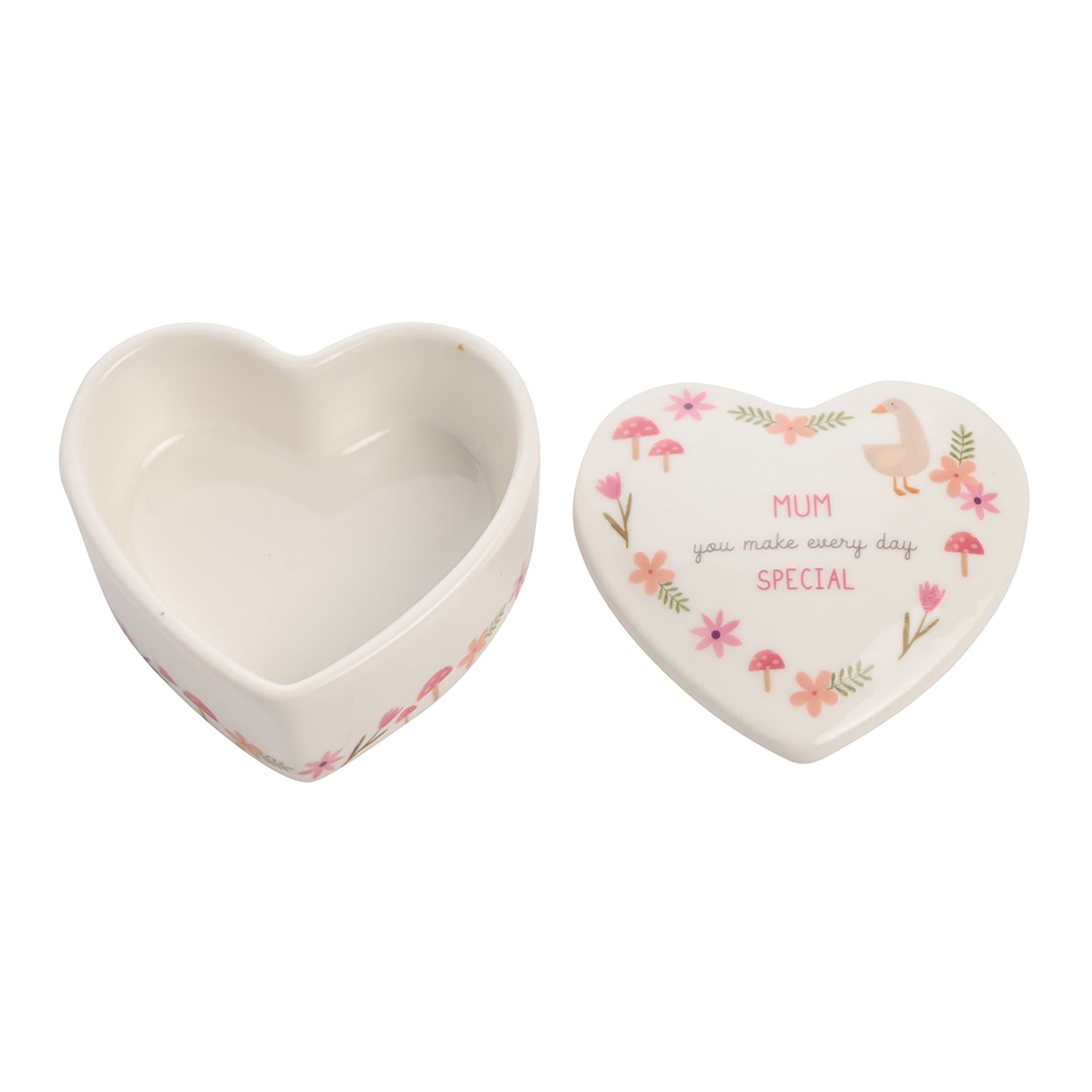 Love Life Ceramic Trinket Box - Mum