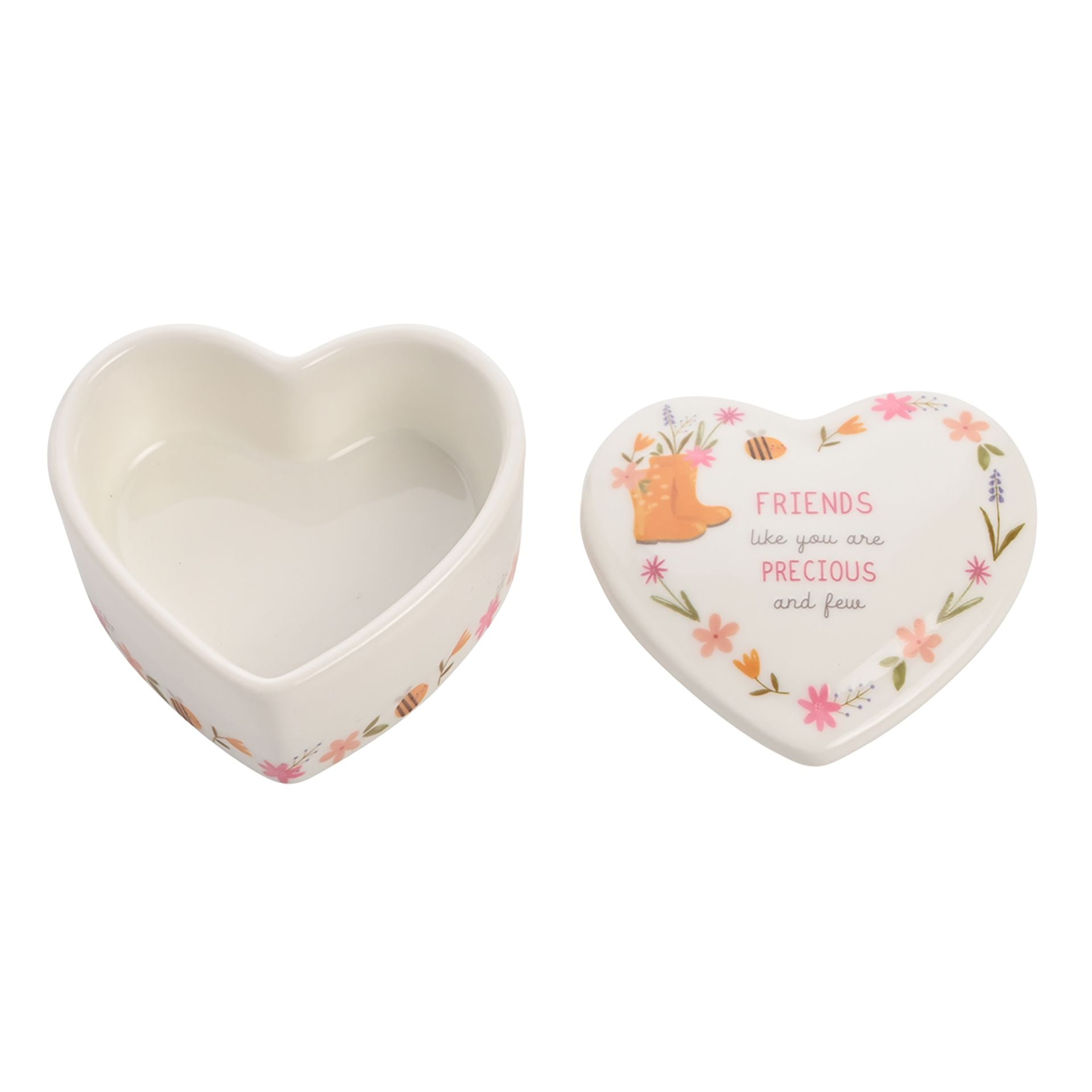 Love Life Ceramic Trinket Box - Friends