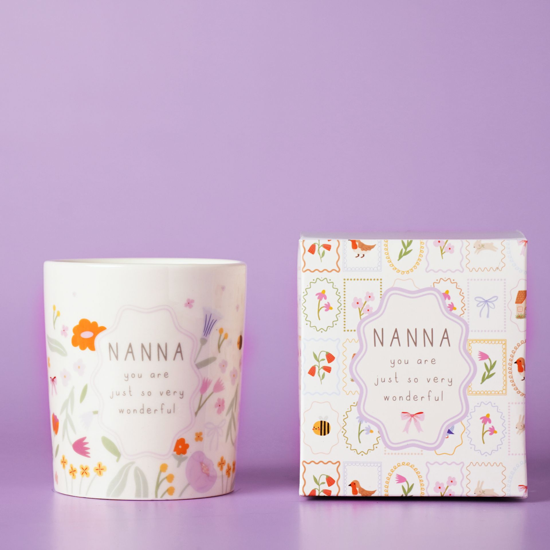 Love Life Ceramic Candle 190g - Nanna