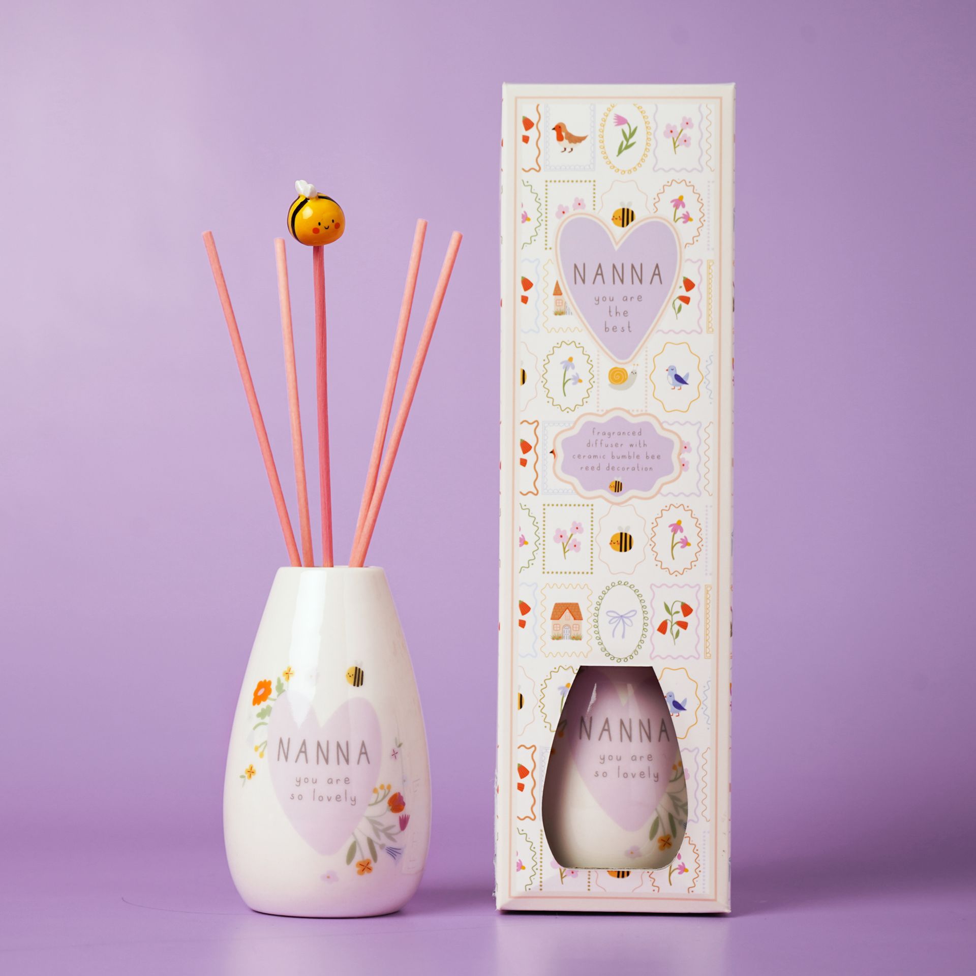 Love Life Ceramic Diffuser - Nanna