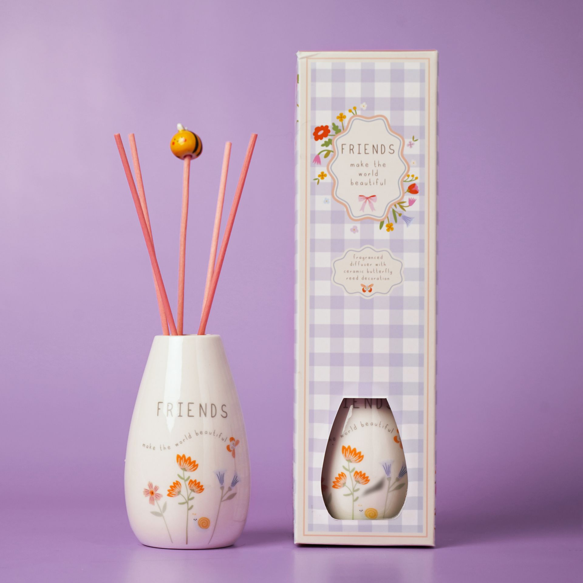Love Life Ceramic Diffuser - Friend