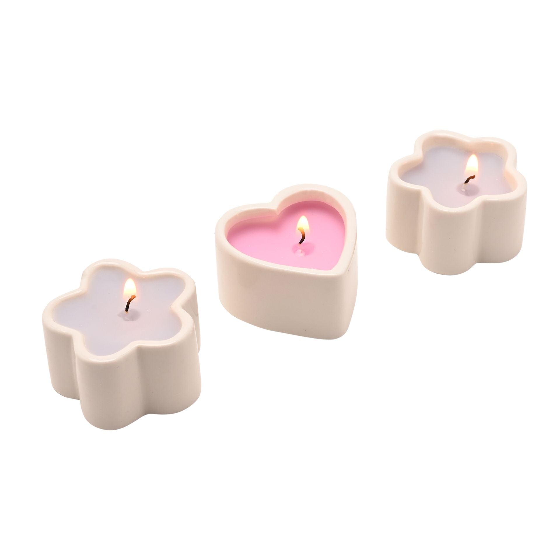 Love Life Set Of 3 Mini Candles - Just For You