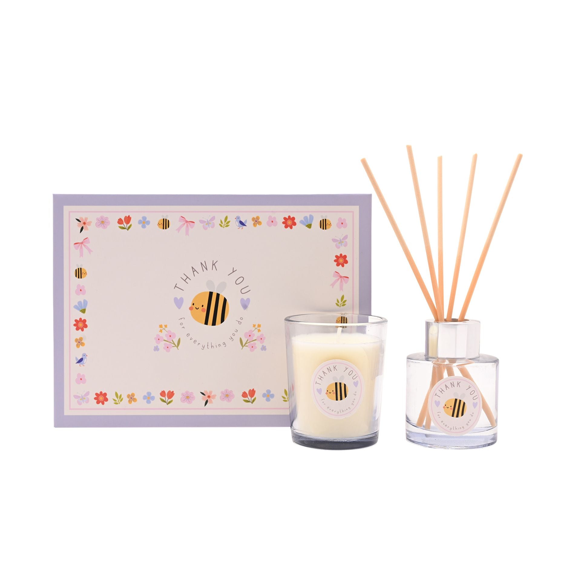 Love Life Mini Candle & Diffuser Set - Thank You