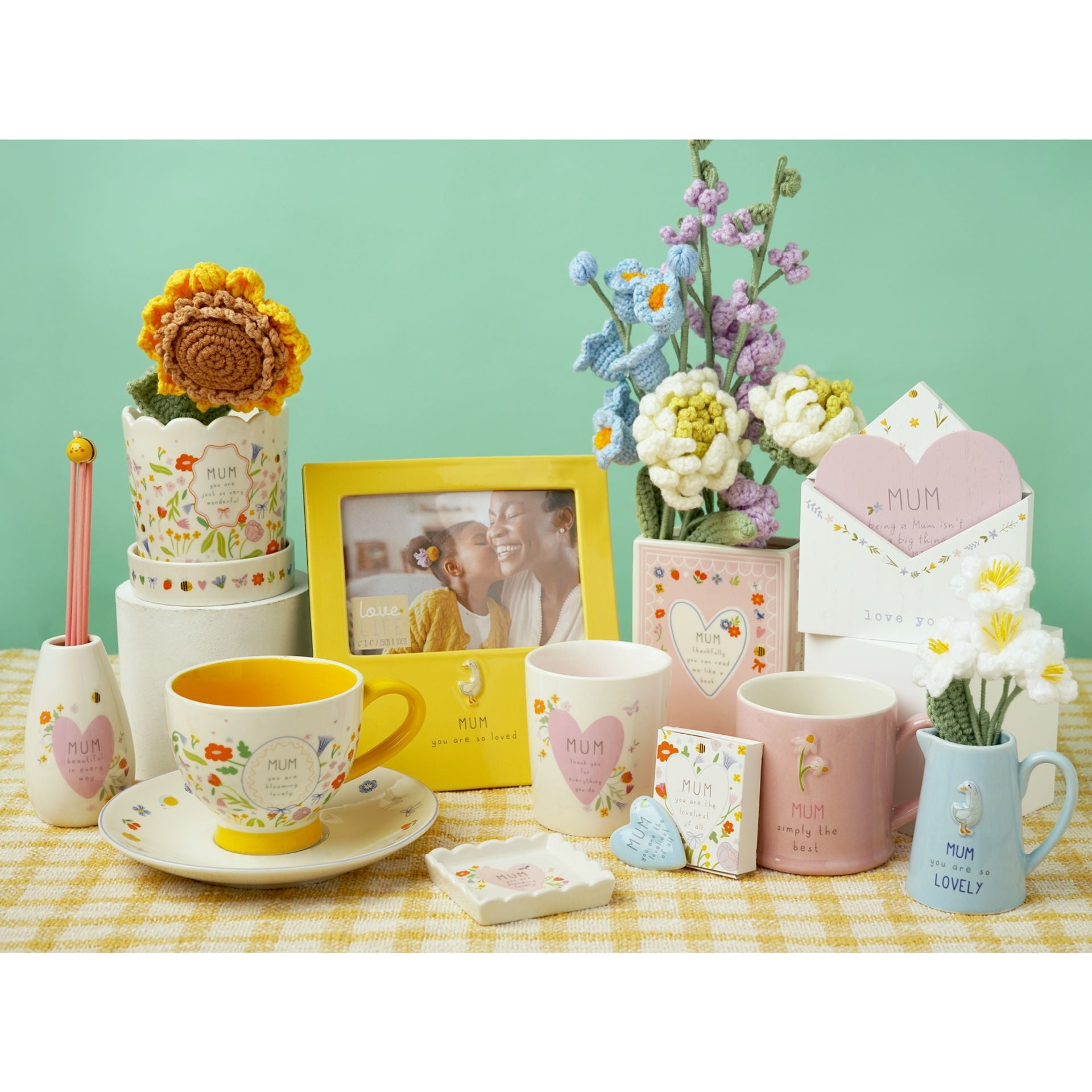 Love Life Cup & Saucer - Mum