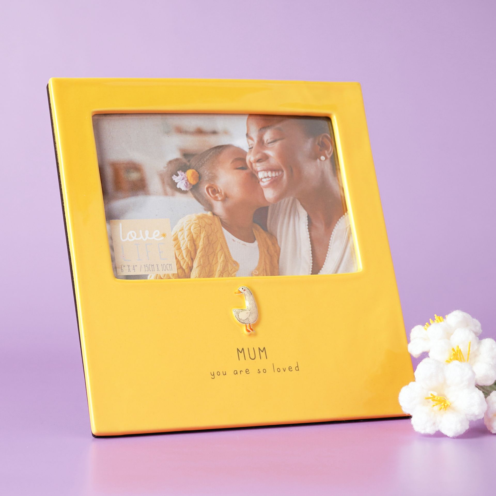 Love Life Photo Frame 4" x 6" - Mum