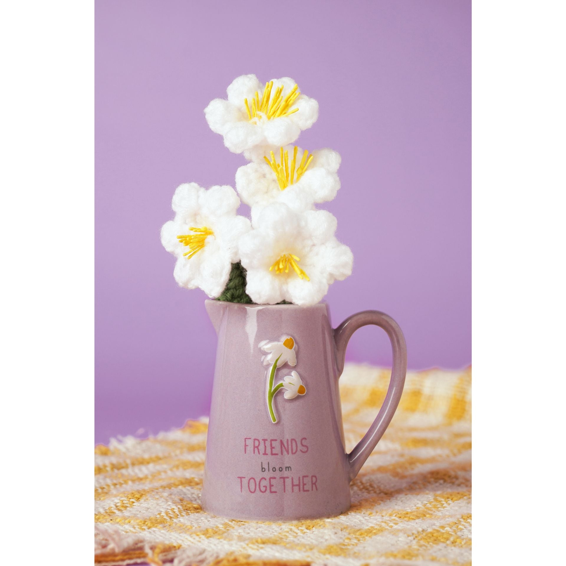 Love Life Embossed Jug  - Friends