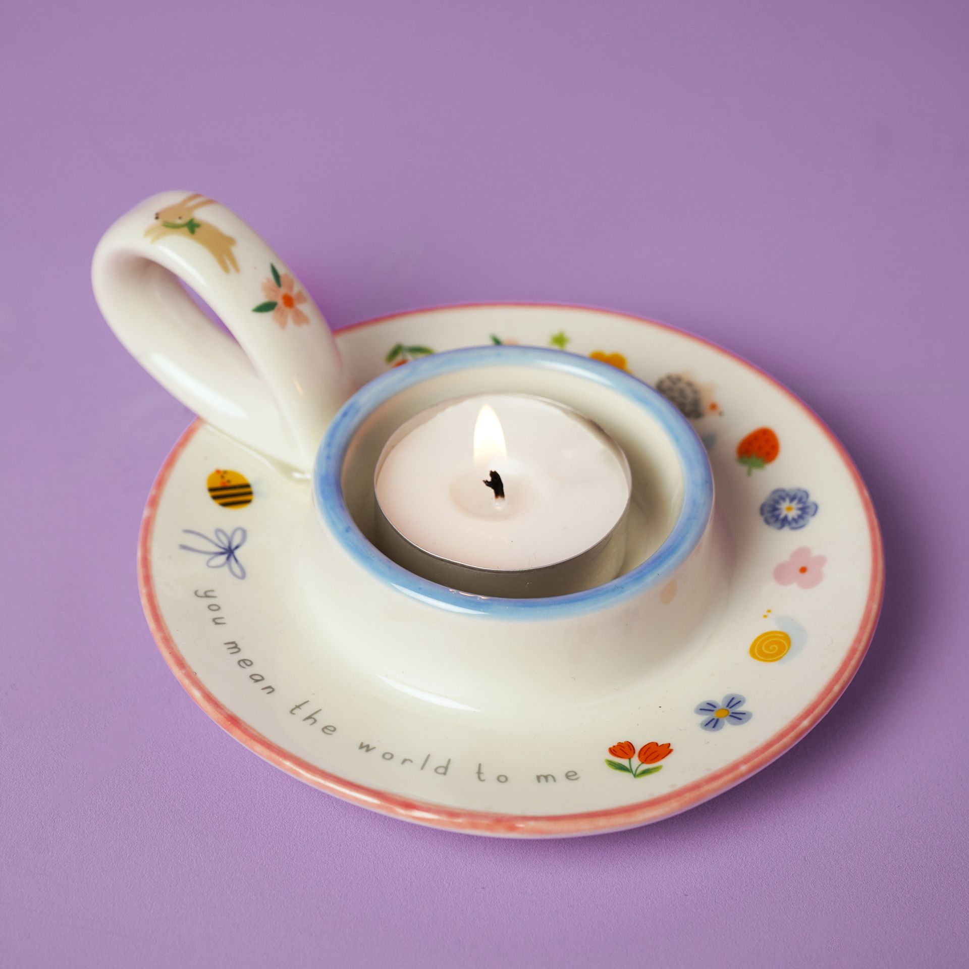 Love Life Tea Light Holder – You Mean The World To Me