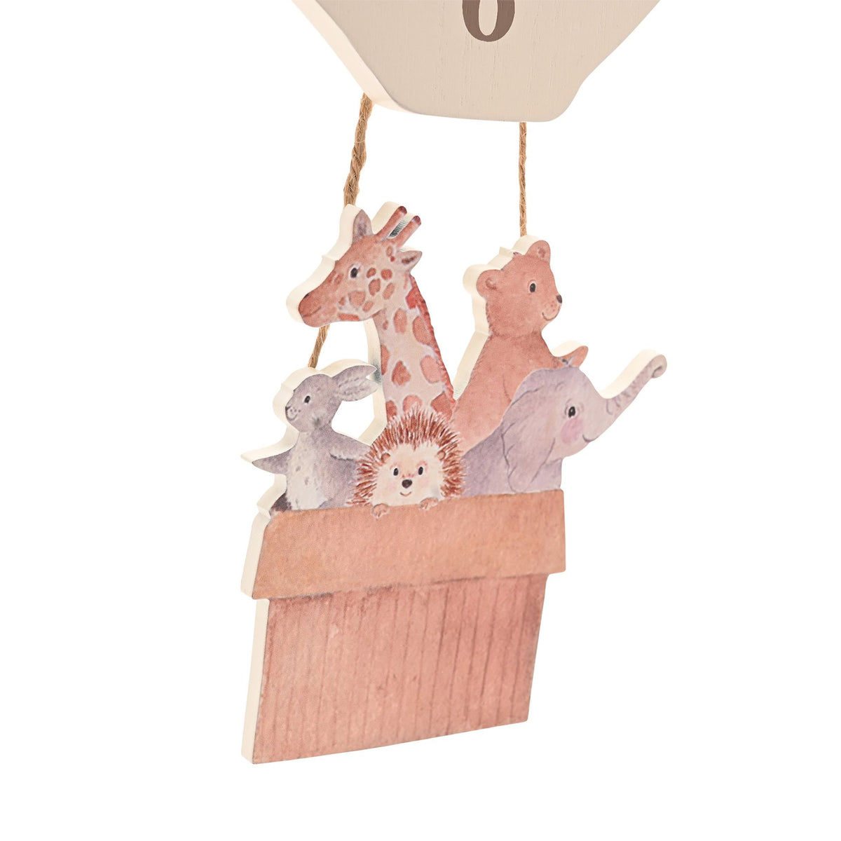 Little Roglets Hot Air Balloon Wall Clock