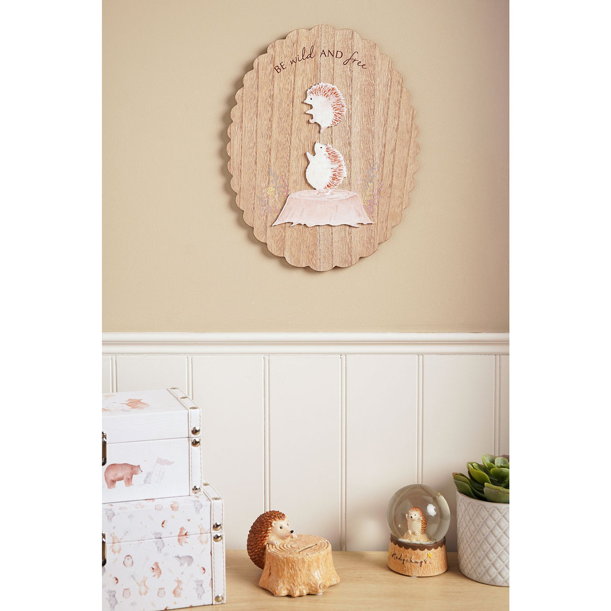Little Roglets Hedgehog Wall Art