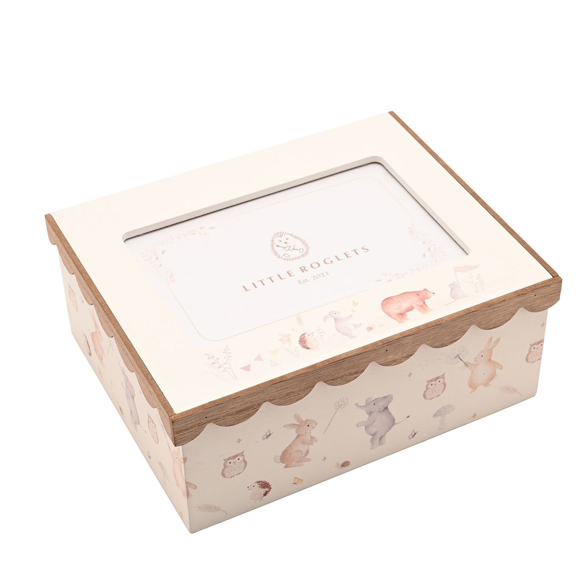 Little Roglets Photo Keepsake Box 4" x 6"