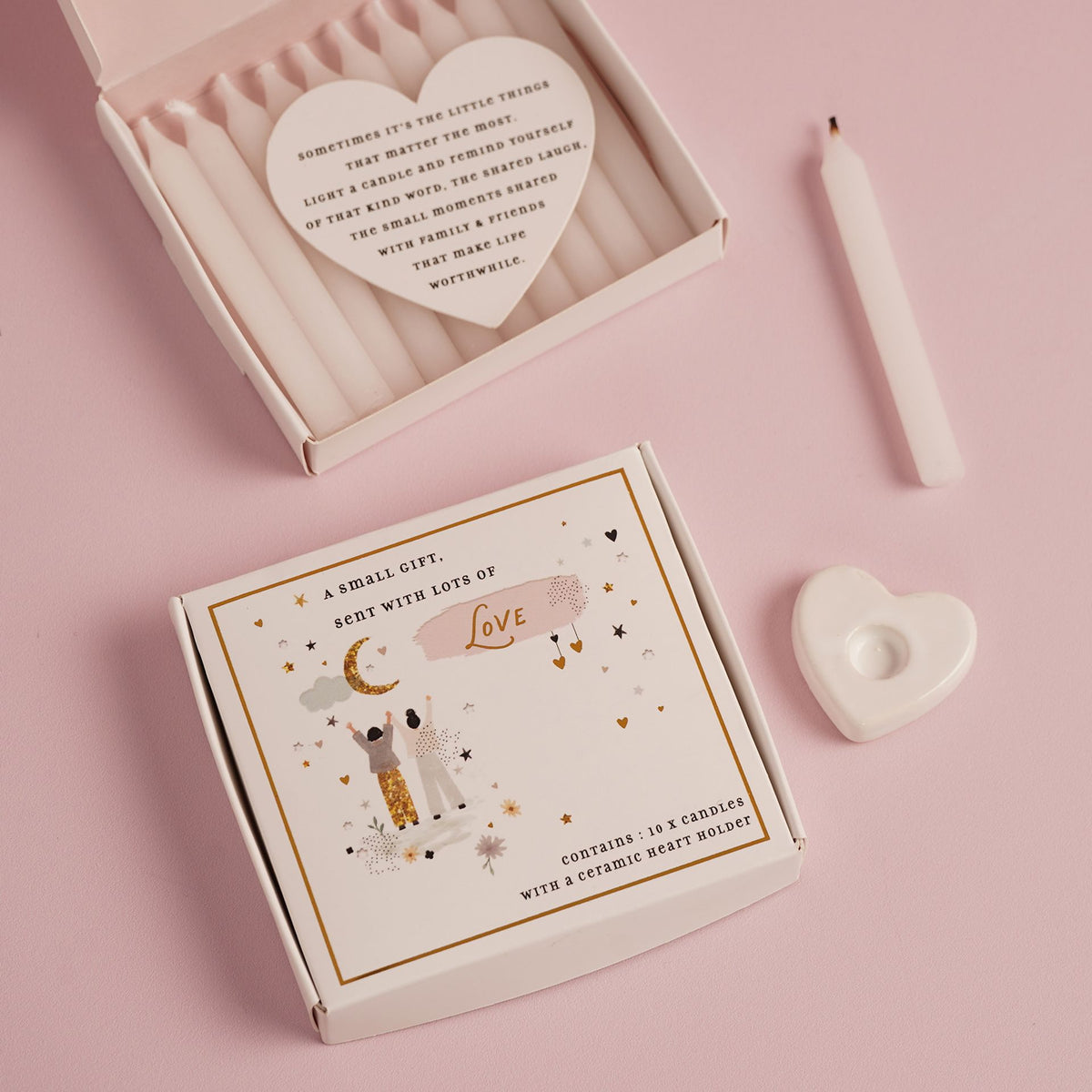 The Little Things Set of Mini Candles - Love