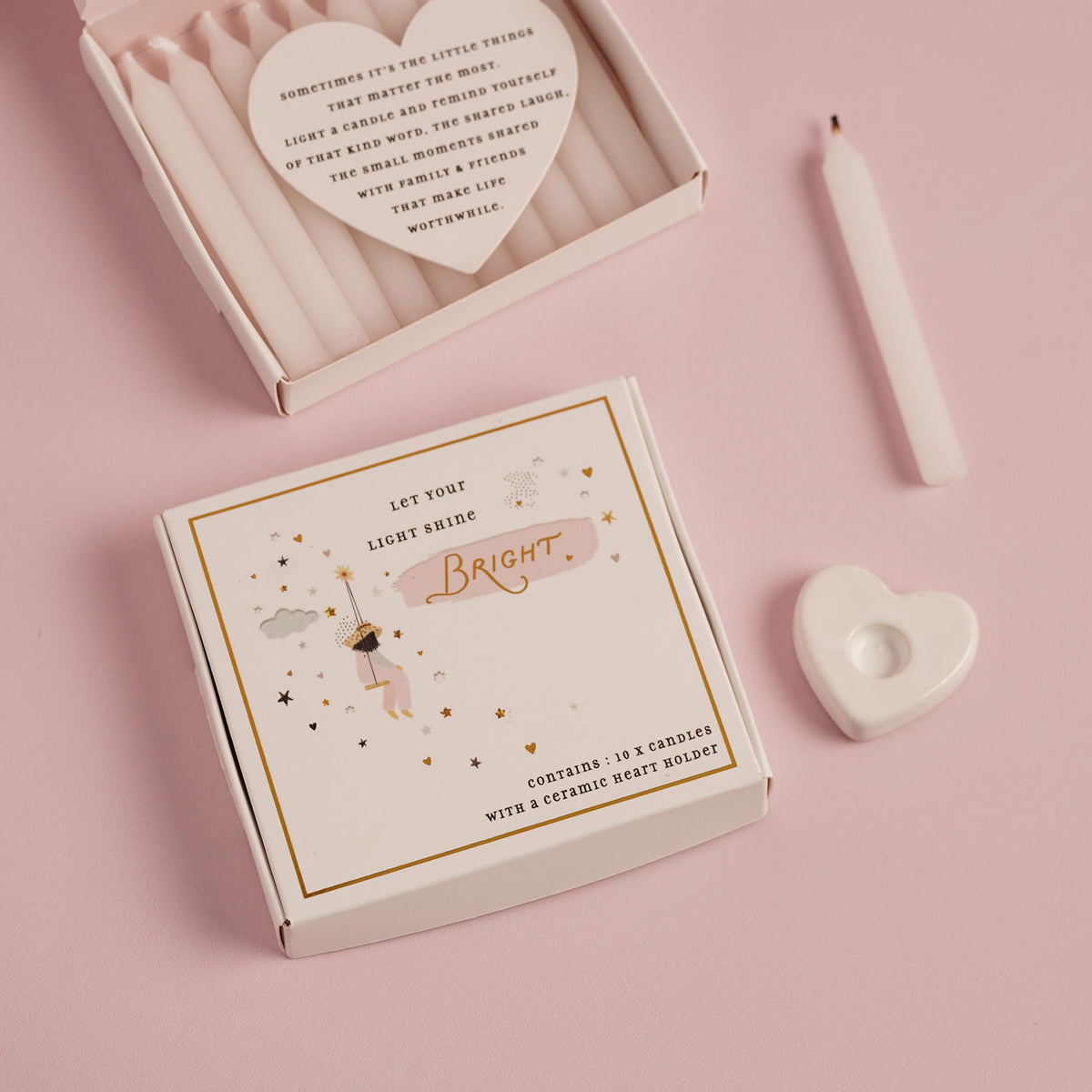 The Little Things Set of Mini Candles - Shine Bright