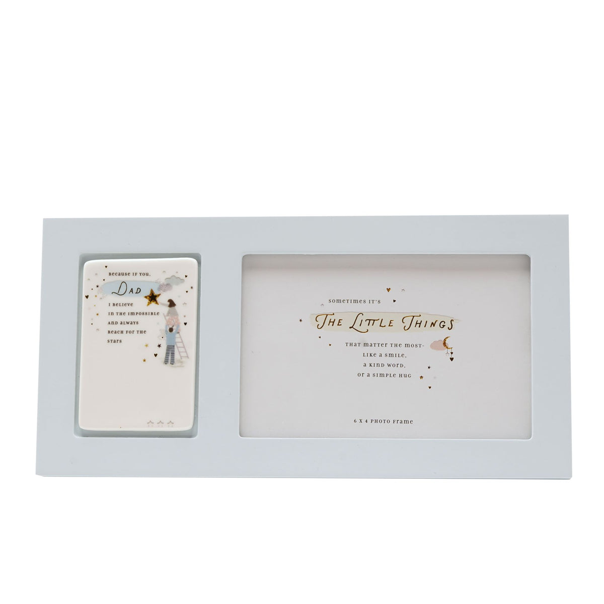The Little Things Photo Frame 6" x 4" - Dad